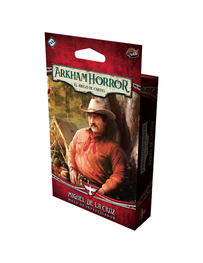 Arkham Horror LCG - Mazo de Investigador: Miguel Ángel de la Cruz
