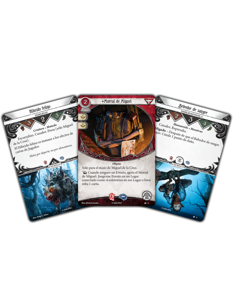 Arkham Horror LCG - Mazo de Investigador: Miguel Ángel de la Cruz