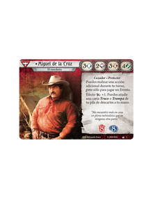 Arkham Horror LCG - Mazo de Investigador: Miguel Ángel de la Cruz