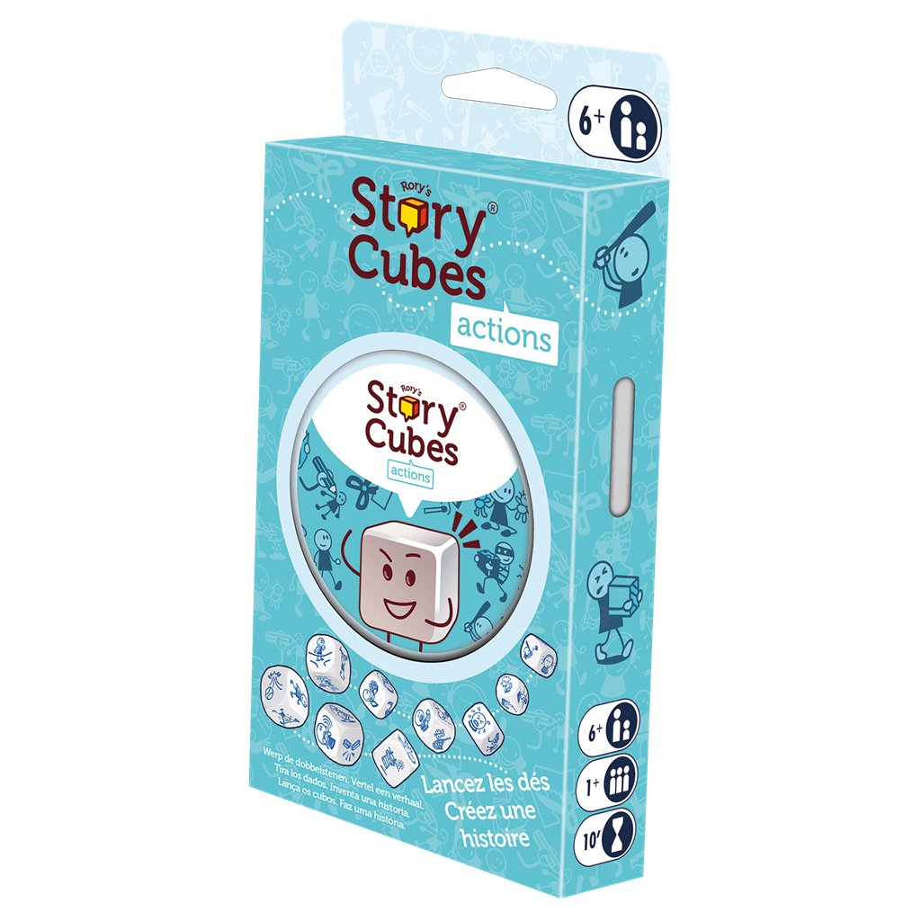 Story Cubes: Acciones - Dados para Crear Historias Dinámicas con Verbos | Juego Creativo