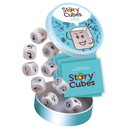 Story Cubes: Acciones - Dados para Crear Historias Dinámicas con Verbos | Juego Creativo