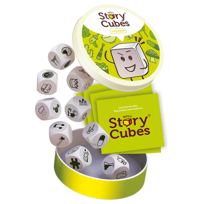 Story Cubes: Viajes - Dados para Crear Historias de Aventuras por el Mundo | Juego Creativo