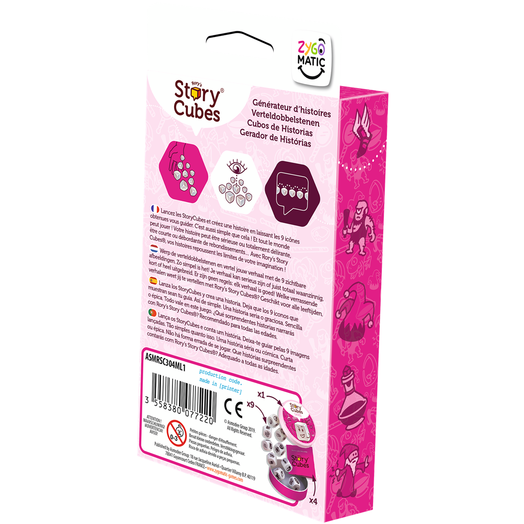 Story Cubes: Fantasía - Dados para Crear Historias Mágicas | Juego Creativo