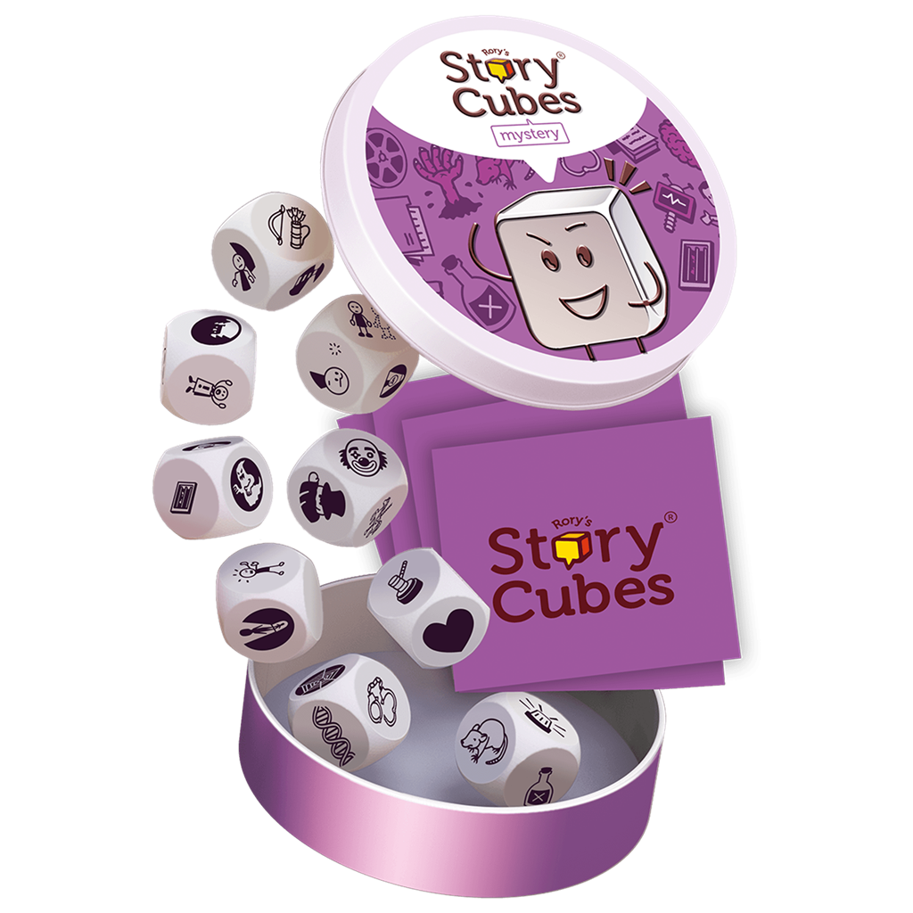 Story Cubes: Misterio - Dados para Crear Historias de Suspense y Detectives | Juego Creativo