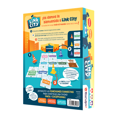 Link City - Juego de Mesa de Construcción de Ciudades y Conexiones