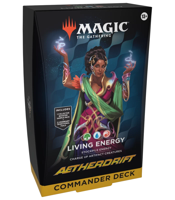 Magic The Gathering: Aetherdrift Commander Deck - Living Energy