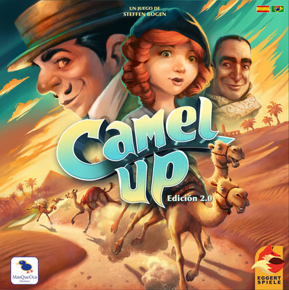 Camel Up 2.0 - Juego de Mesa de Carreras de Camellos