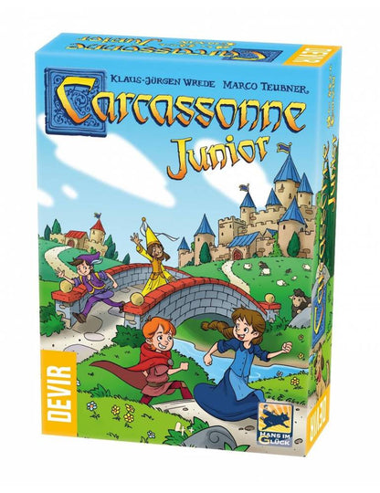 Carcassonne Junior Ed. 2020 (Trilingüe) - Juego de Mesa Familiar