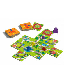 Carcassonne Junior Ed. 2020 (Trilingüe) - Juego de Mesa Familiar