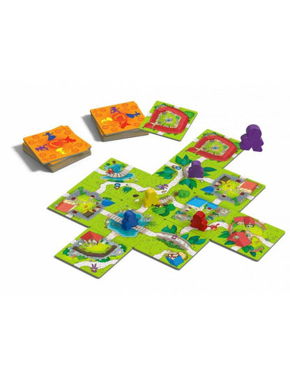 Carcassonne Junior Ed. 2020 (Trilingüe) - Juego de Mesa Familiar