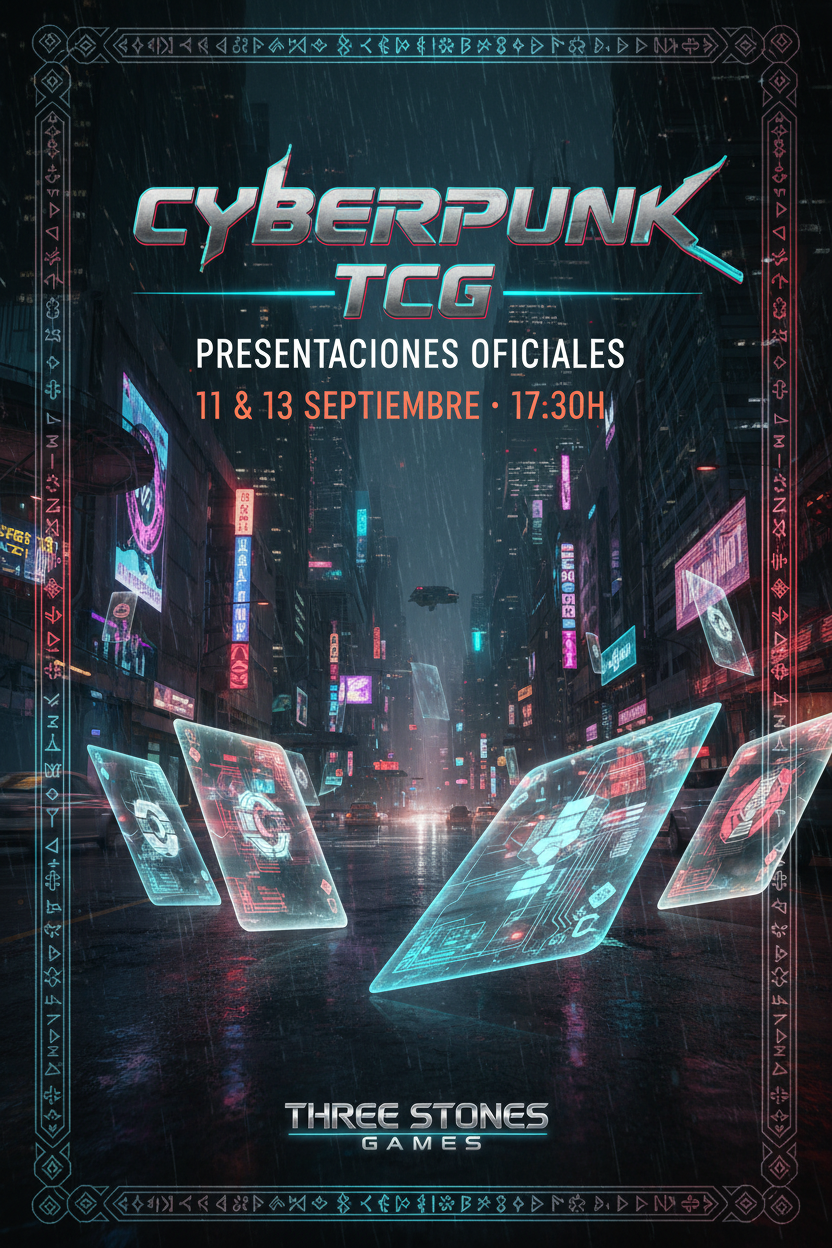 Cartel Evento Cyberpunk TCG