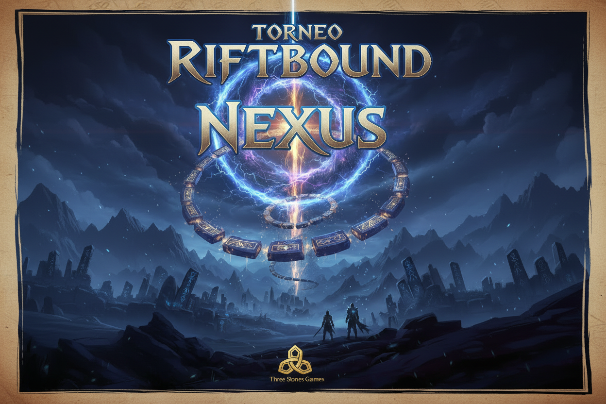 Torneo Riftbound Nexus TCG Sábado 11:00 – Three Stones Games