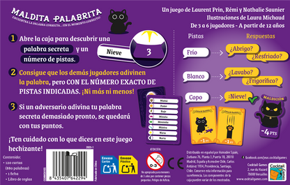Maldita Palabrita - Juego de Cartas de Palabras y Humor