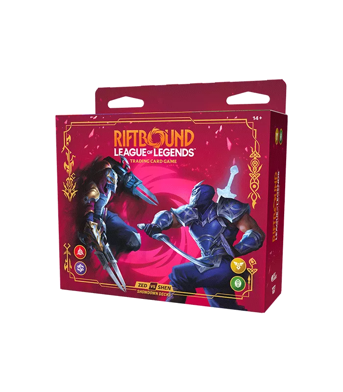 Champion Deck Showdown: Zed vs Shen – Riftbound Vendetta (Inglés)
