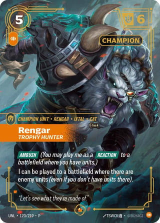 Torneo Riftbound - Unleashed Summoner Skirmish I
