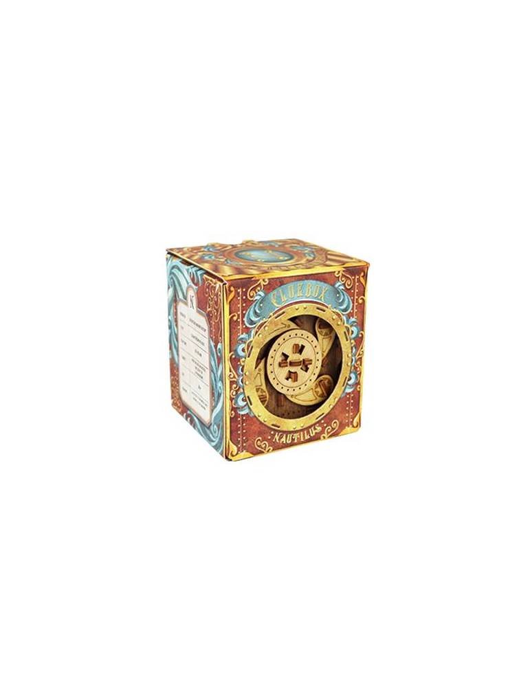 Cluebox 3 Nautilus - Puzzle Mecánico de Madera