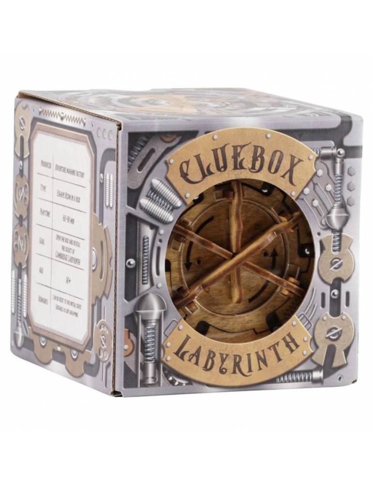 Cluebox 5 Cambridge Labyrinth Puzzle Mecánico de Madera