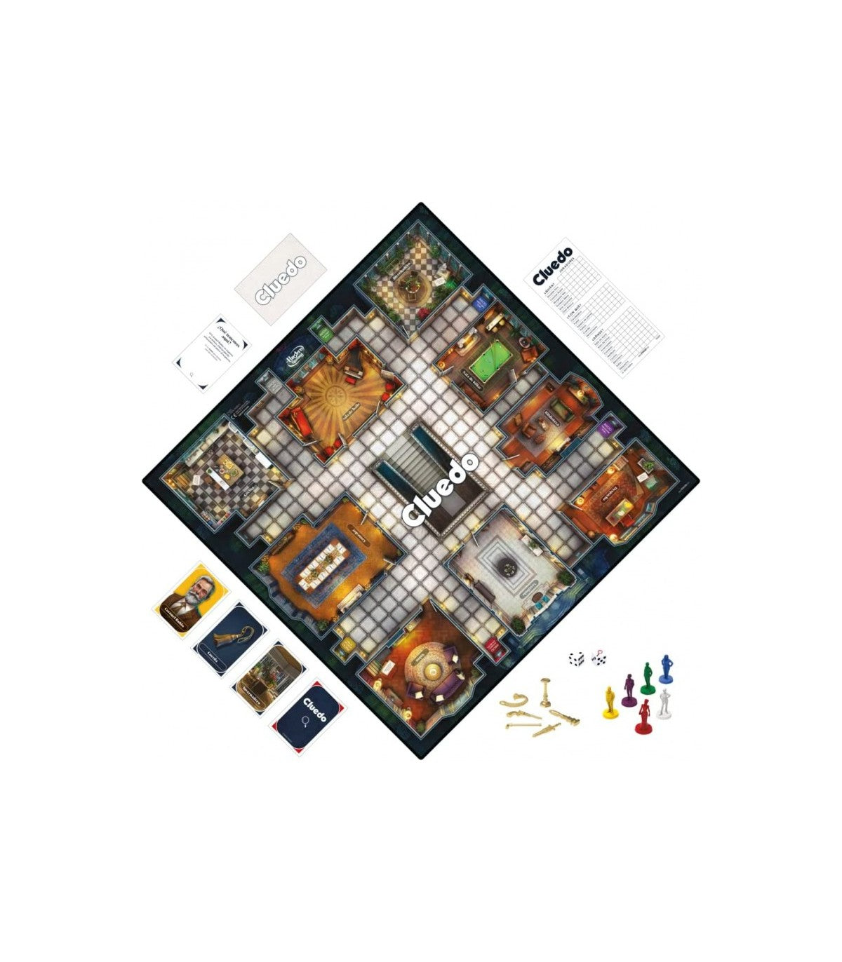 Cluedo Clásico Refresh - Juego de Mesa de Misterio y Deducción