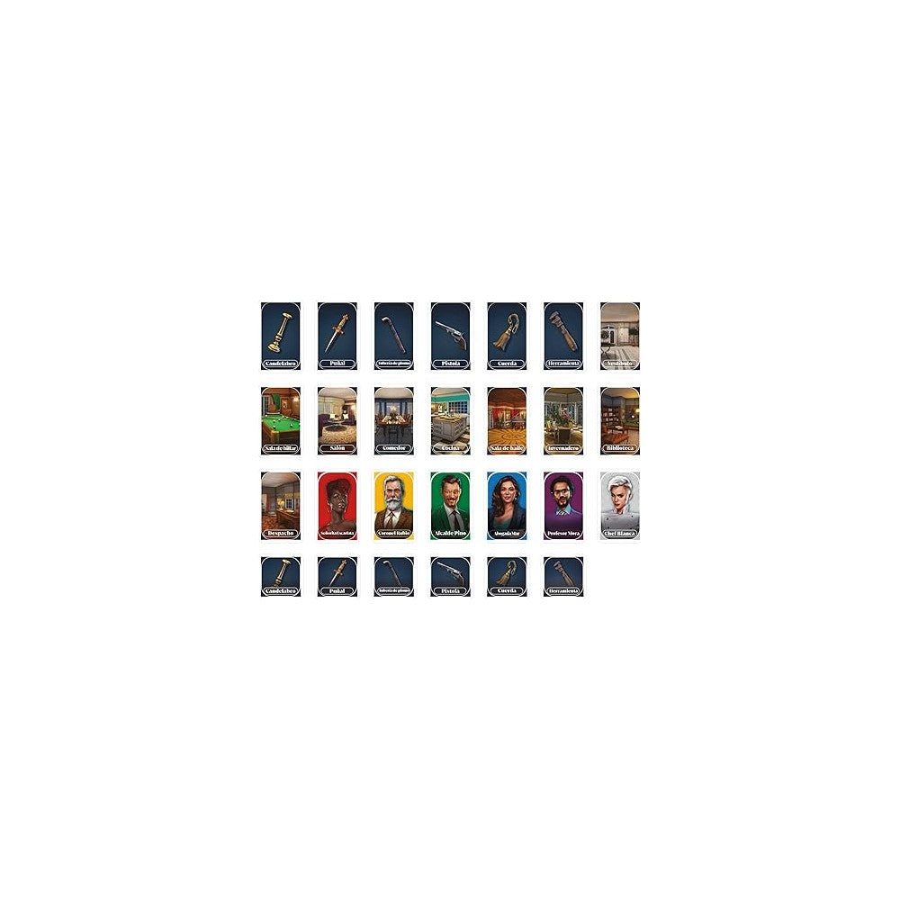 Cluedo de Viaje - Juego de Mesa Portátil de Misterio y Deducción