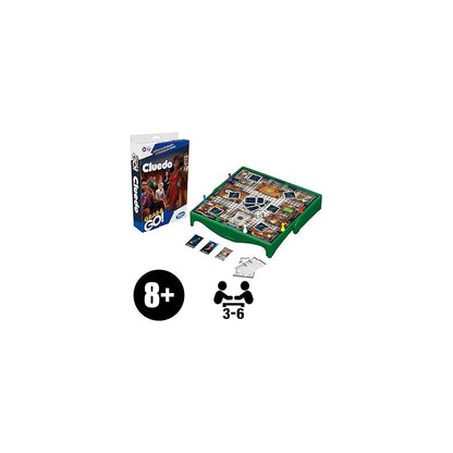 Cluedo de Viaje - Juego de Mesa Portátil de Misterio y Deducción
