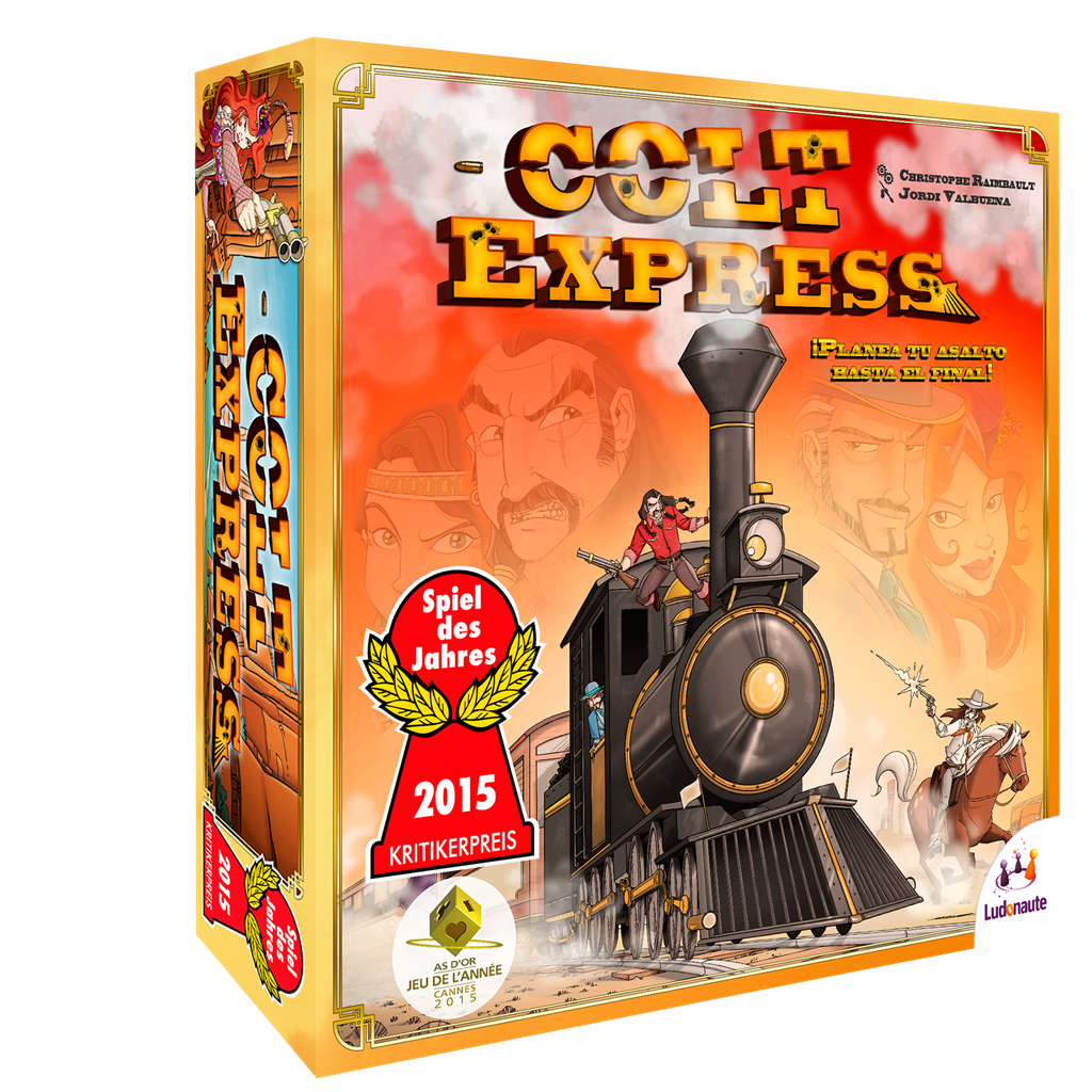 Colt Express - Juego de Mesa del Salvaje Oeste Ganador del Spiel des Jahres