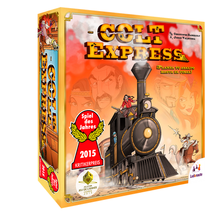 Colt Express - Juego de Mesa del Salvaje Oeste Ganador del Spiel des Jahres