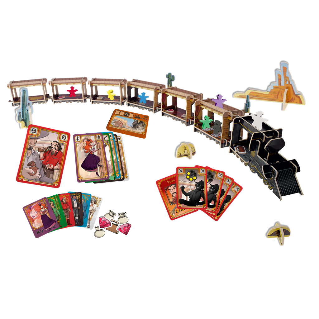 Colt Express - Juego de Mesa del Salvaje Oeste Ganador del Spiel des Jahres