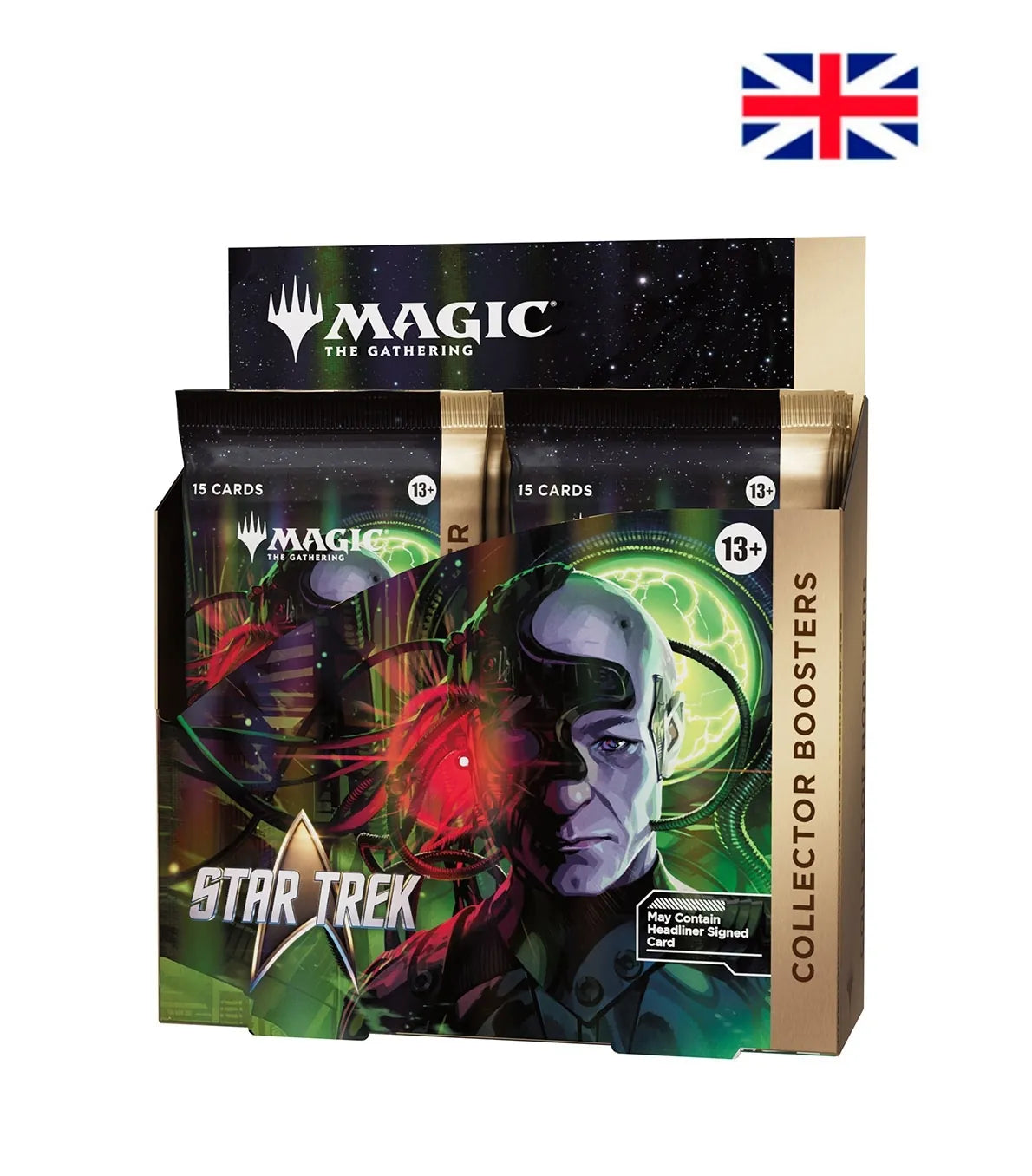 Collector Booster Display (12 Sobres) Inglés Star Trek - Magic: The Gathering