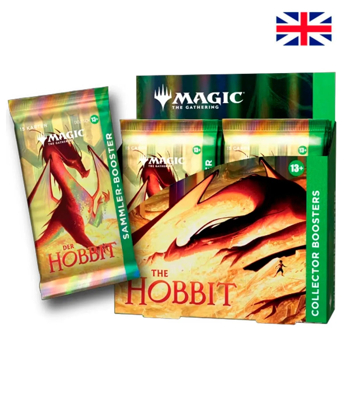 Collector Booster Display (12 sobres) Inglés The Hobbit – Magic The Gathering
