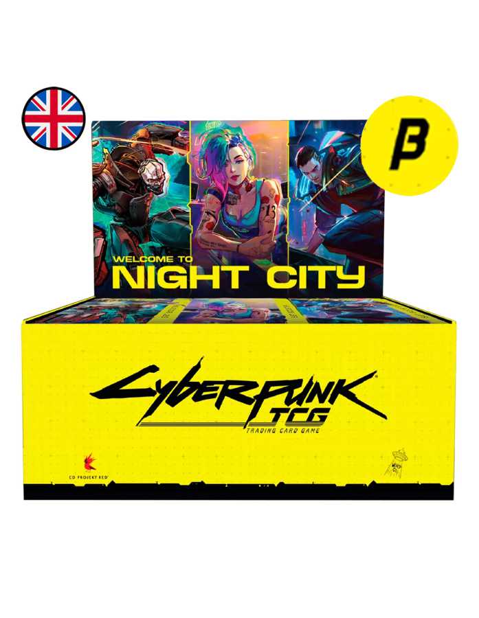 Cyberpunk TCG — Caja de Sobres Beta (Inglés)