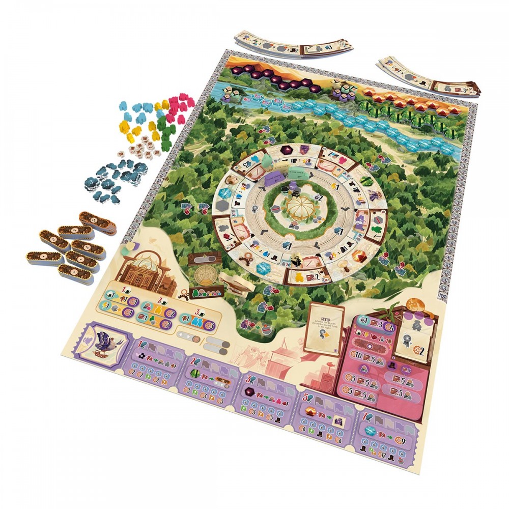 Daitoshi - Juego de Mesa Estratégico de Construcción de Ciudades