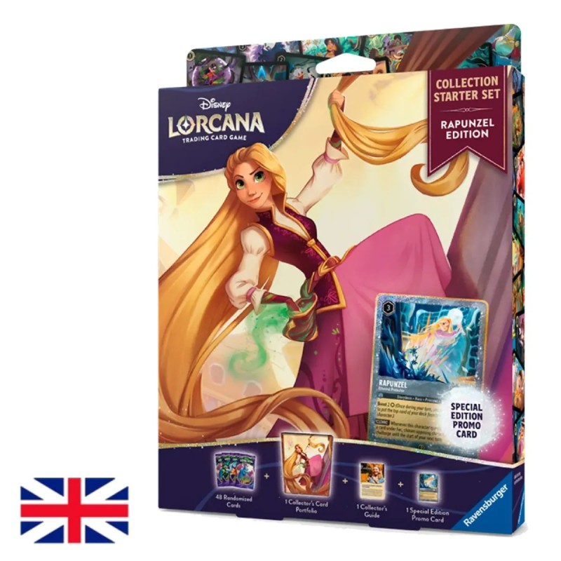 Disney Lorcana TCG —  Collector Starter set Rapunzel Attack of the Vine! (Inglés)