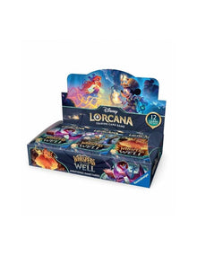 Disney Lorcana: Whispers in the Well - Caja de Paquetes de refuerzo (24 unidades) (Inglés)