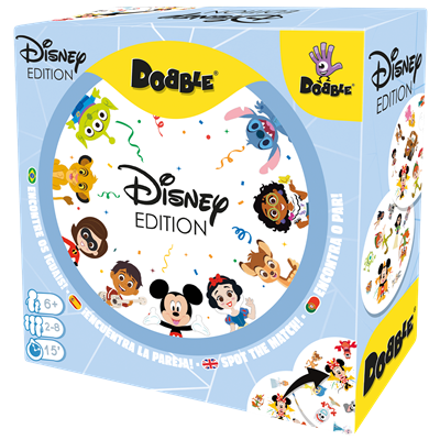 Dobble Disney Edition - Juego de Mesa con Personajes Disney