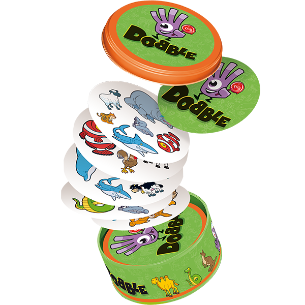 Dobble Infantil - Juego de Mesa de Observación y Velocidad para Niños
