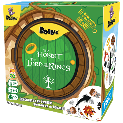 Dobble The Lord of the Rings - Juego de Cartas Asmodee