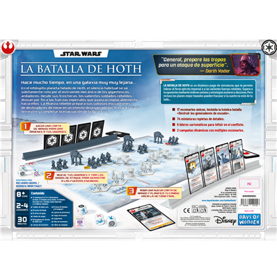 Star Wars: La batalla de Hoth - Juego de Mesa Estratégico