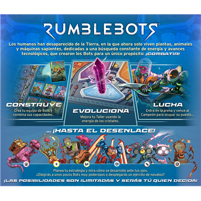 Rumblebots - Juego de Mesa de Combate de Robots y Programación