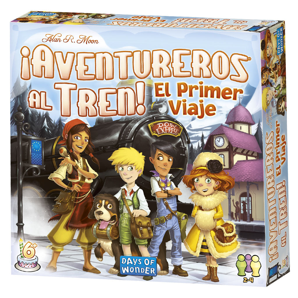 ¡Aventureros al Tren! El Primer Viaje - Juego de Mesa Familiar Infantil