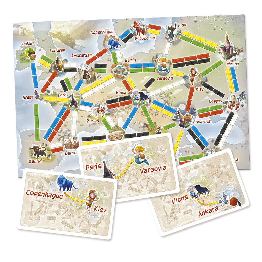 ¡Aventureros al Tren! El Primer Viaje - Juego de Mesa Familiar Infantil