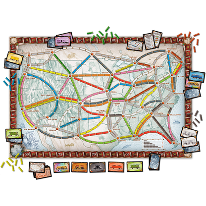 ¡Aventureros al Tren! - Juego de Mesa de Estrategia Ferroviaria