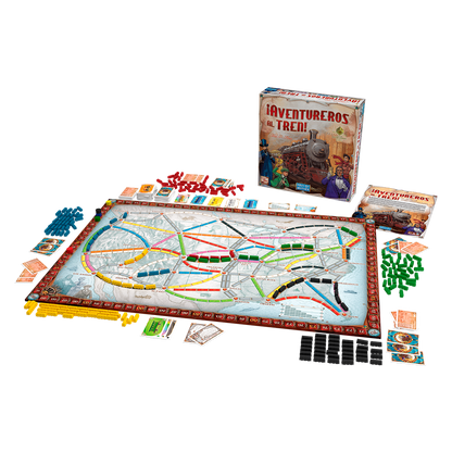 ¡Aventureros al Tren! - Juego de Mesa de Estrategia Ferroviaria