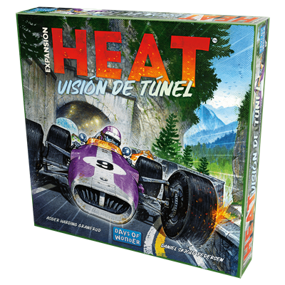 Heat: Visión de Túnel - Expansión Juego de Mesa Carreras