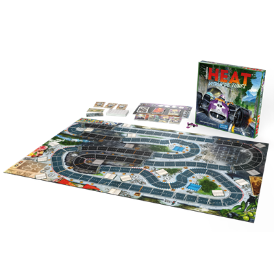 Heat: Visión de Túnel - Expansión Juego de Mesa Carreras