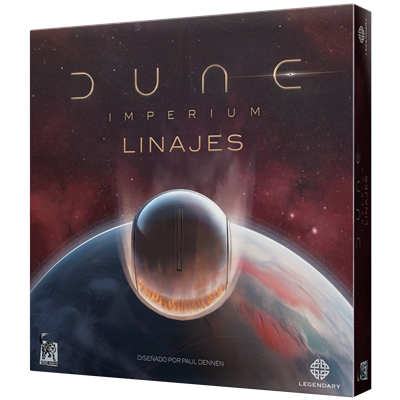 Dune Imperium: 5 Linajes - Juego de Mesa de Estrategia y Construcción de Mazos
