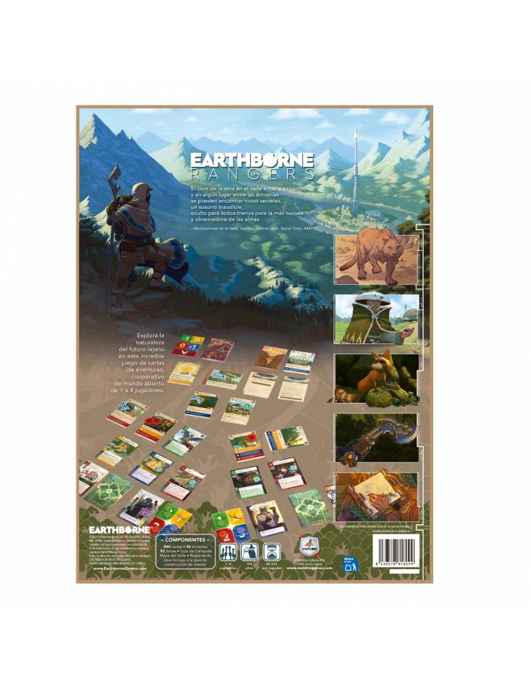 Earthborne Rangers (Castellano) - Juego de Mesa Cooperativo