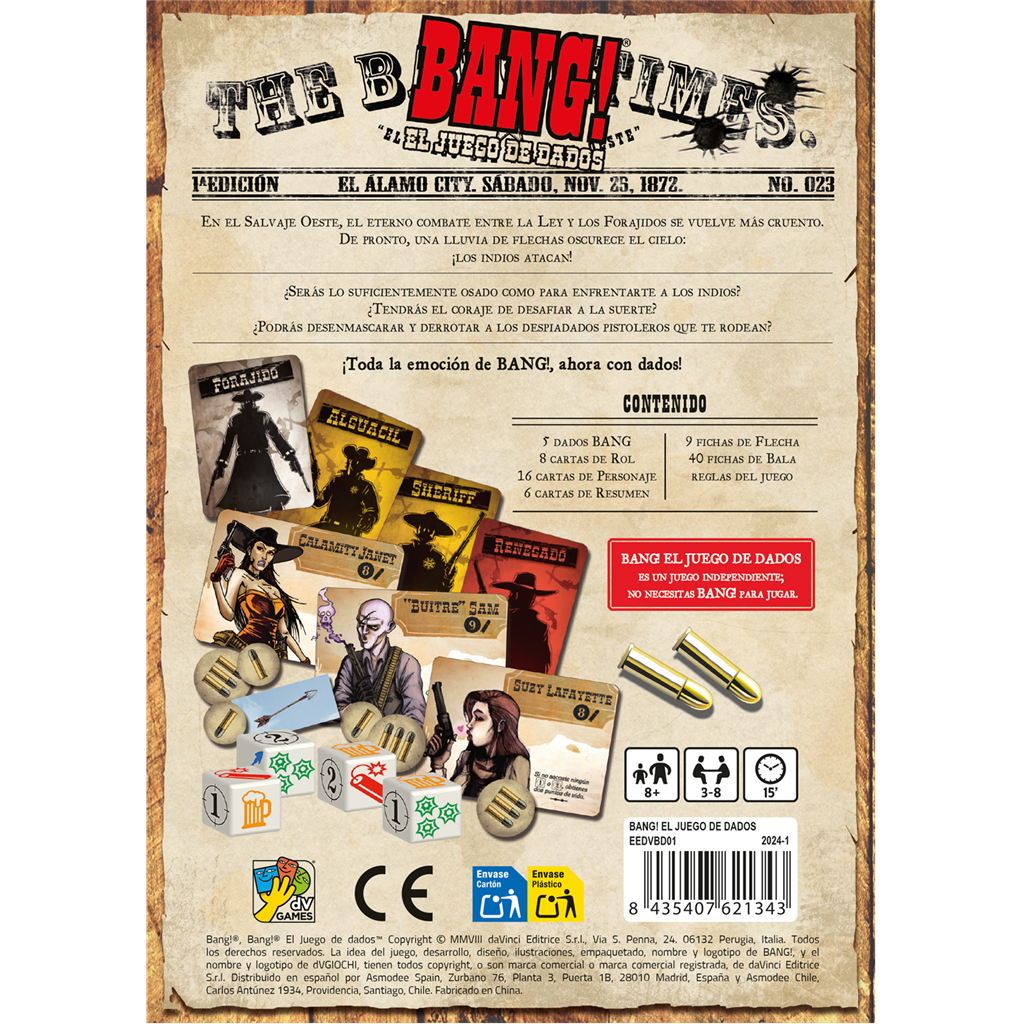 Bang! El Juego de dados