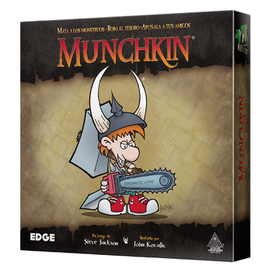 Munchkin - Juego de Cartas de Mazmorras y Traiciones Épicas