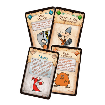 Munchkin - Juego de Cartas de Mazmorras y Traiciones Épicas