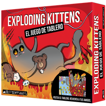 Exploding Kittens: El Juego de Tablero - Juego de Cartas Estratégico